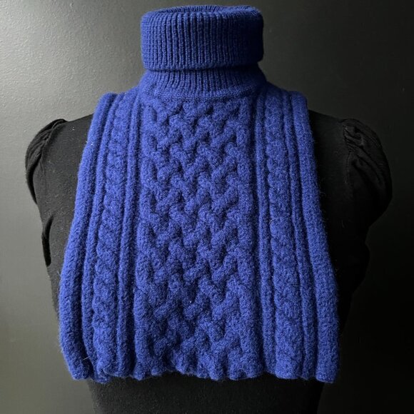 Vintage  1960s Ski-Doo Cardigan Sweater Dickie Thick Cable Knit Set Snowmobile … - Picture 9 of 12